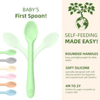 Flexi Grip Baby Spoon Set