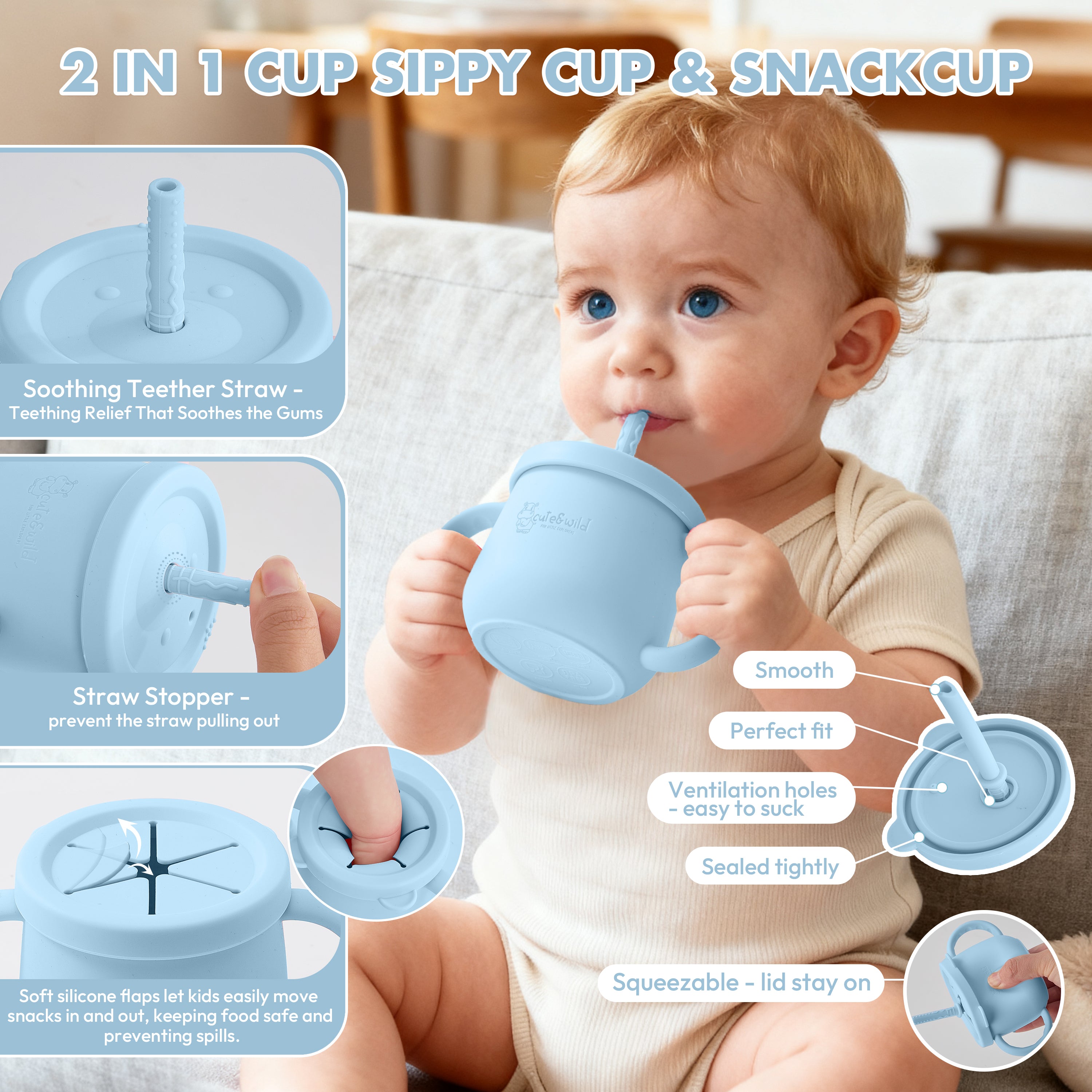 10-Piece Silicone Baby Feeding Set